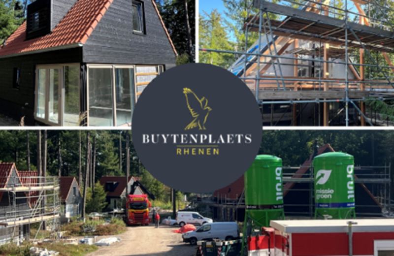 Voortgang bouw op Buytenplaets Rhenen
