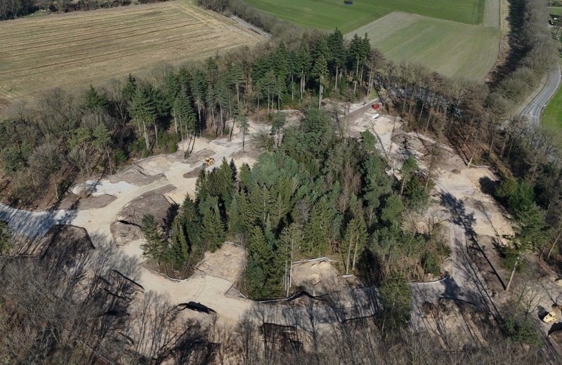 Buytenplaets rhenen overzichtsfoto kavels